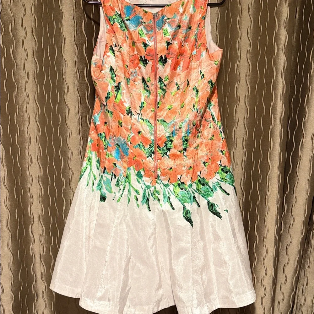 Danny & Nicole Multicolor Floral Dress - Picture 4 of 7